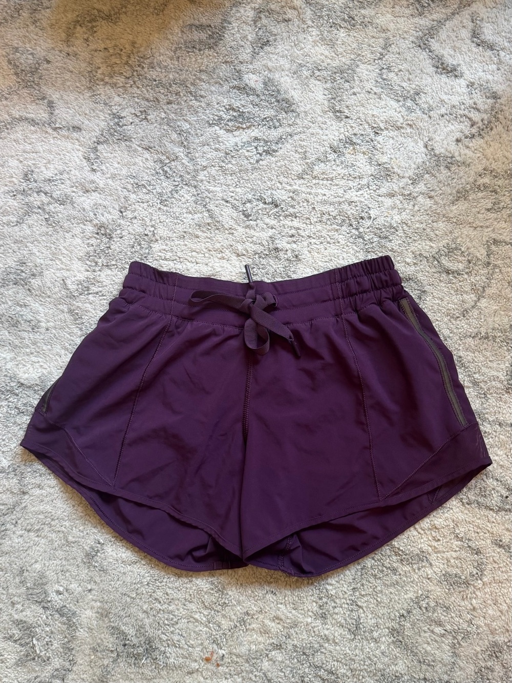 lululemon athletica Women's Plum Purple Athletic Shorts